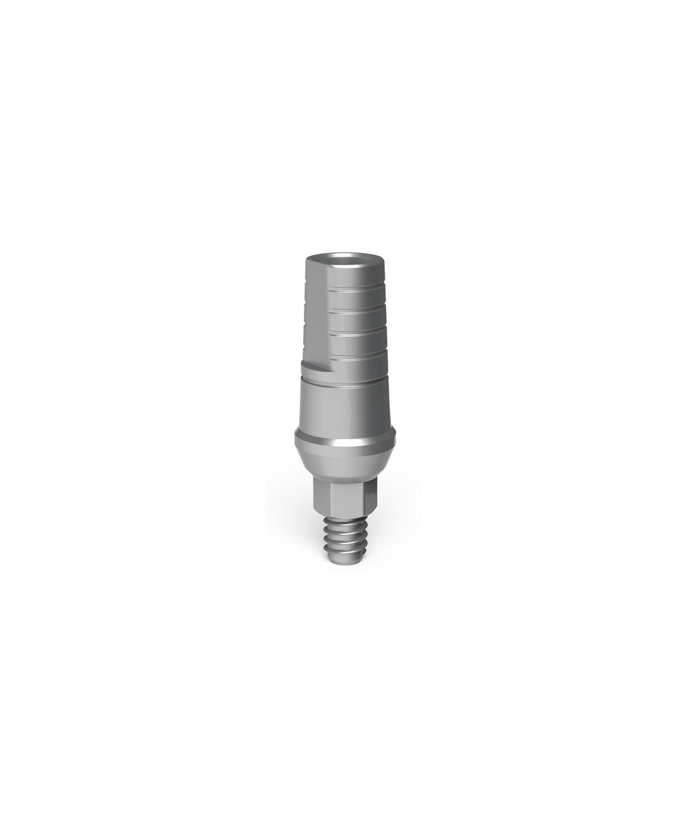 Abutment standard with shoulder