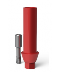 Plastic abutment (non rotational)