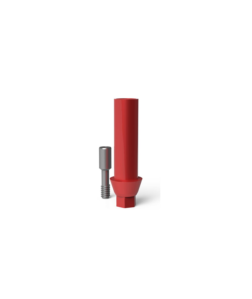 Plastic abutment (non rotational)