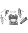 Pack ALL IN ( Implante + Pilare + Pilare de cicatrizacion+ Analogo +Transfer)