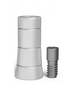 Plastic abutment for Multi unit