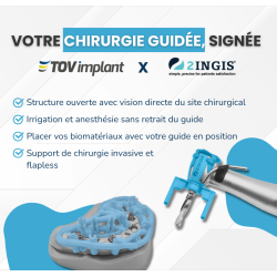 Chirurgie guidée TOV Implant x 2INGIS