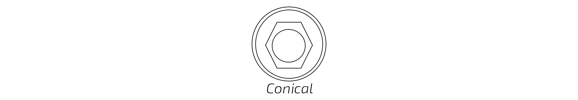 Conical Hex